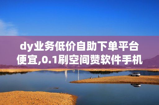 dy业务低价自助下单平台便宜,0.1刷空间赞软件手机版