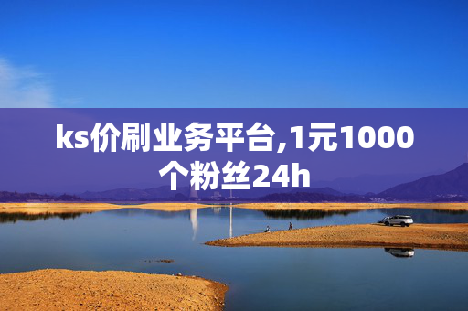 ks价刷业务平台,1元1000个粉丝24h