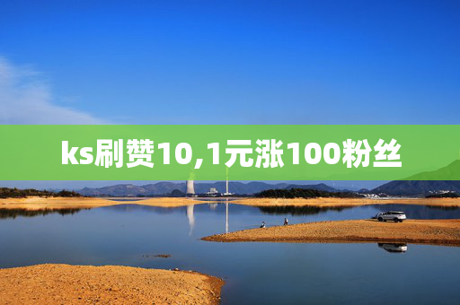 ks刷赞10,1元涨100粉丝