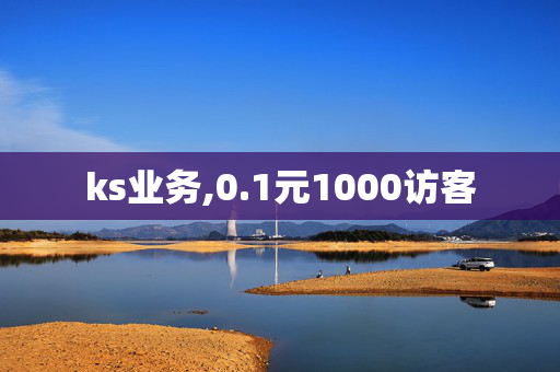 ks业务,0.1元1000访客